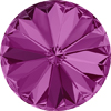 1 Stk. Swarovski Rivoli 1122 SS 47 (10mm) Fuchsia Foiled